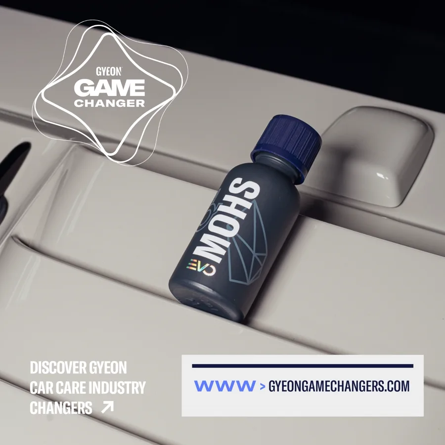 Флакон GYEON Q² Mohs EVO на свежеотполированном кузове