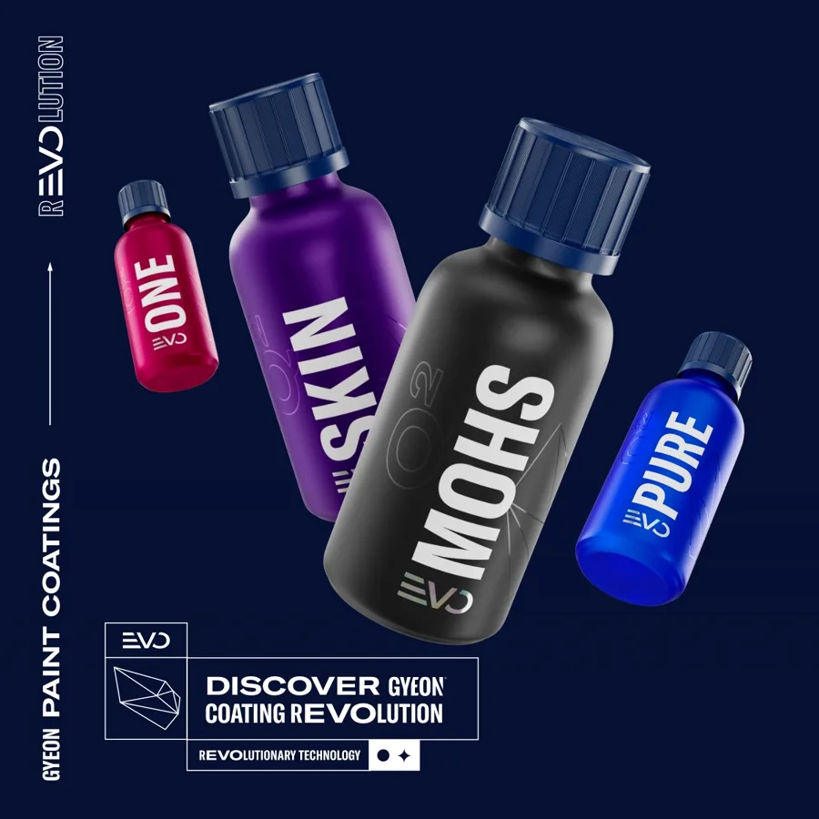 Линейка профессиональных покрытий GYEON EVO